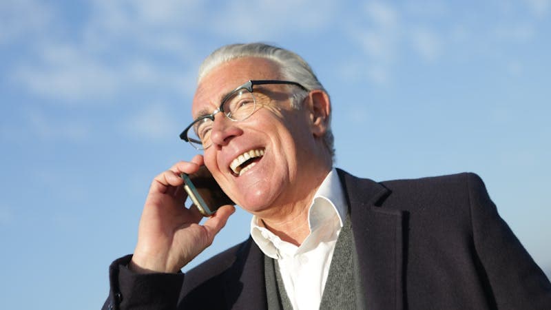 定年退職する父へのサプライズの事例写真